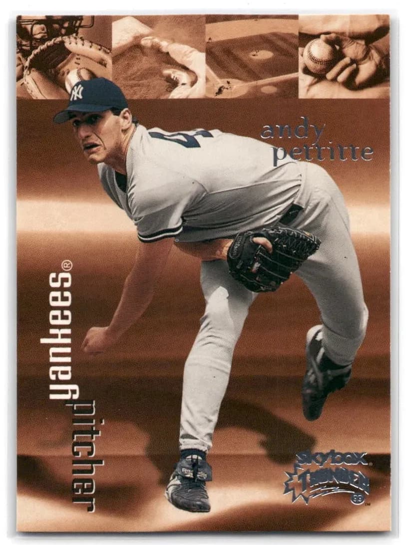 Andy Pettitte 1999 fleer SkyBox Thunder