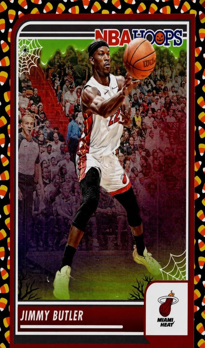 Jimmy Butler 2023 panini Hoops Haunted Hoops