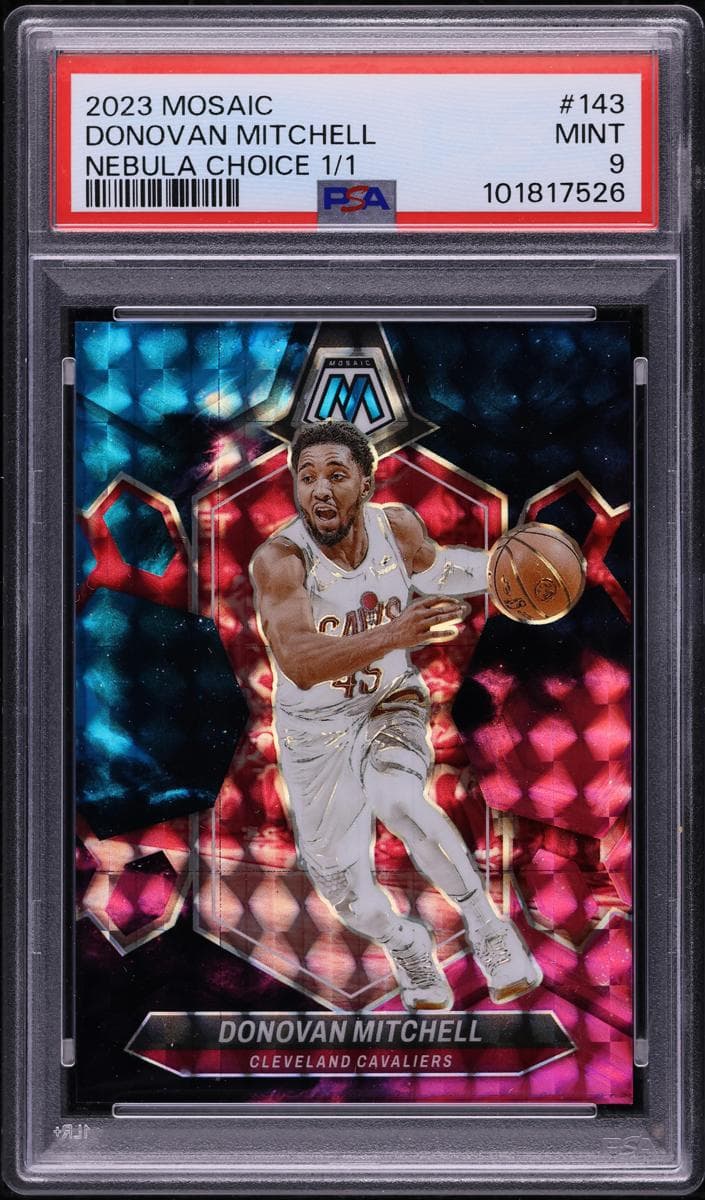 Donovan Mitchell 2023 panini Panini Mosaic