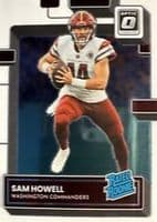 Sam Howell trading card