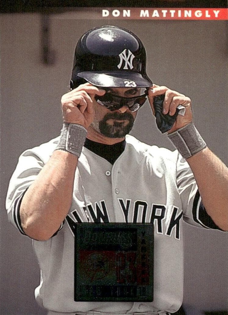 Don Mattingly 1996 panini Donruss