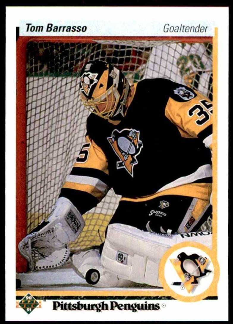 Tom Barrasso 1990 upper-deck