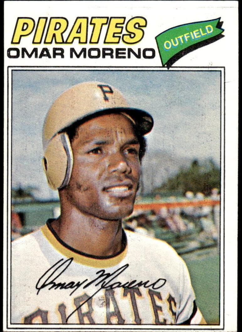 Omar Moreno 1977 topps Topps