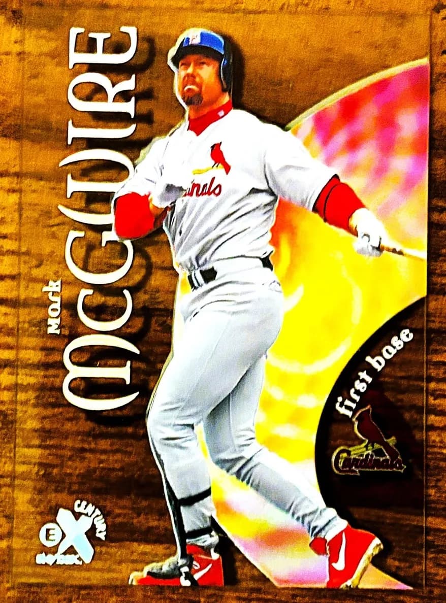 Mark McGwire 1999 fleer SkyBox E-X Century