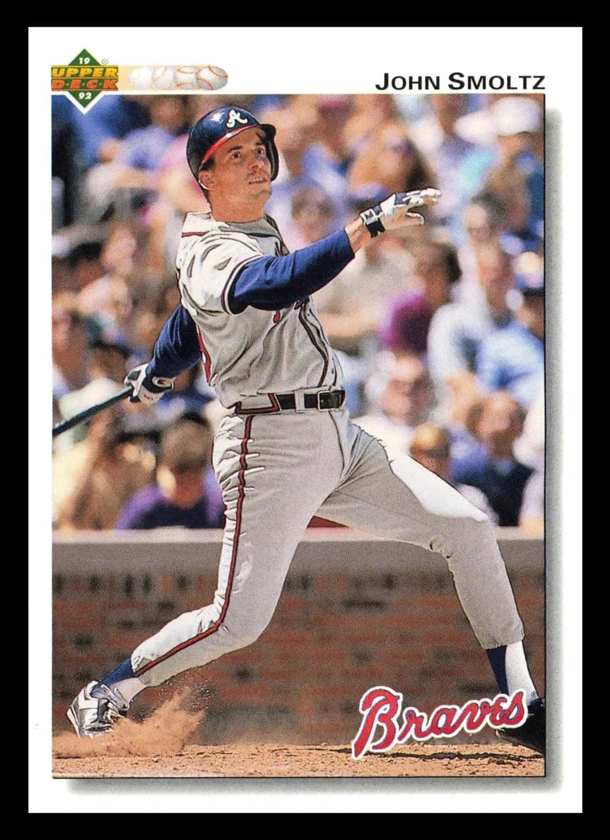 John Smoltz 1992 upper-deck Upper Deck