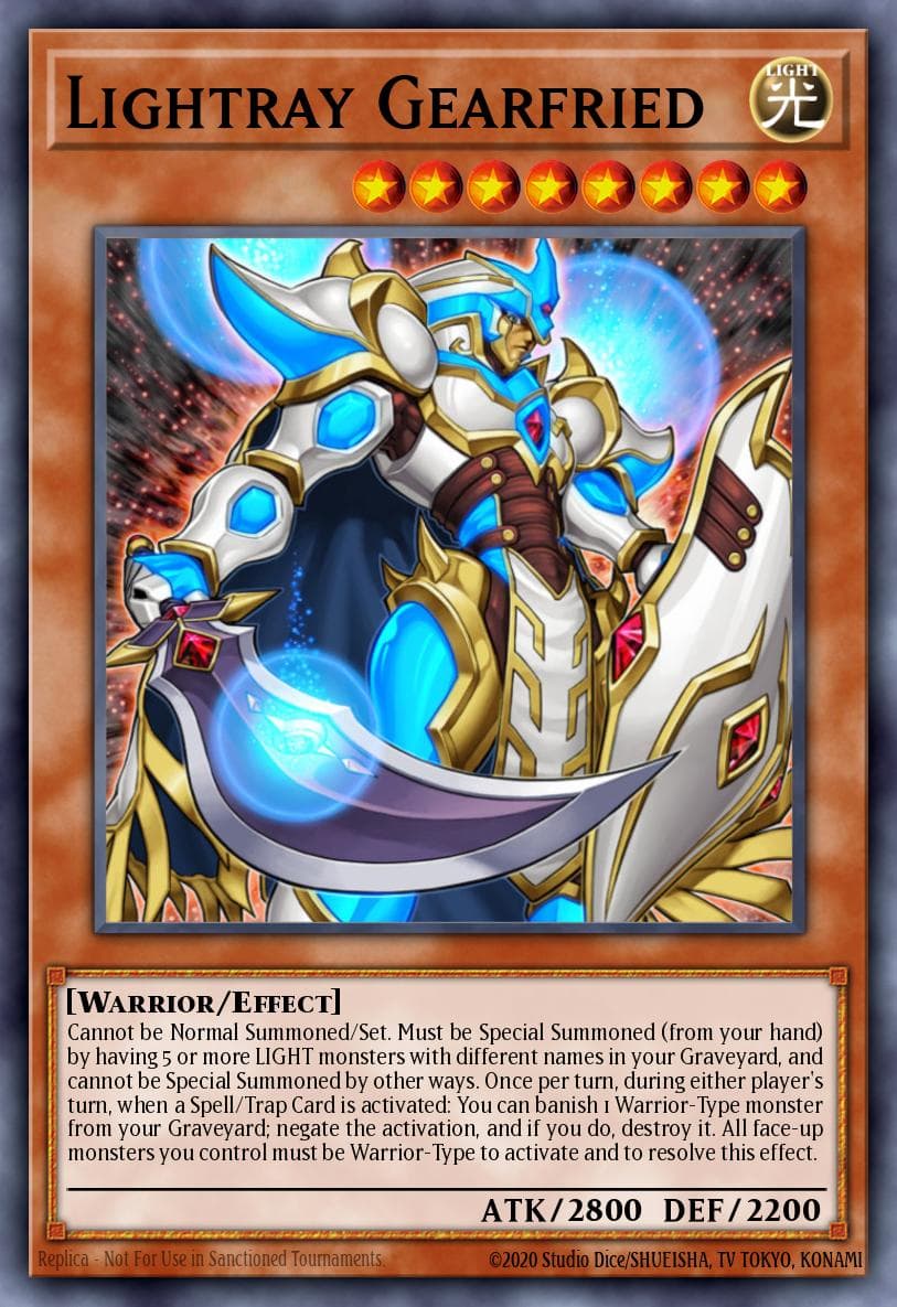 Lightray Gearfried 2012 Yu-Gi-Oh! Galactic Overlord