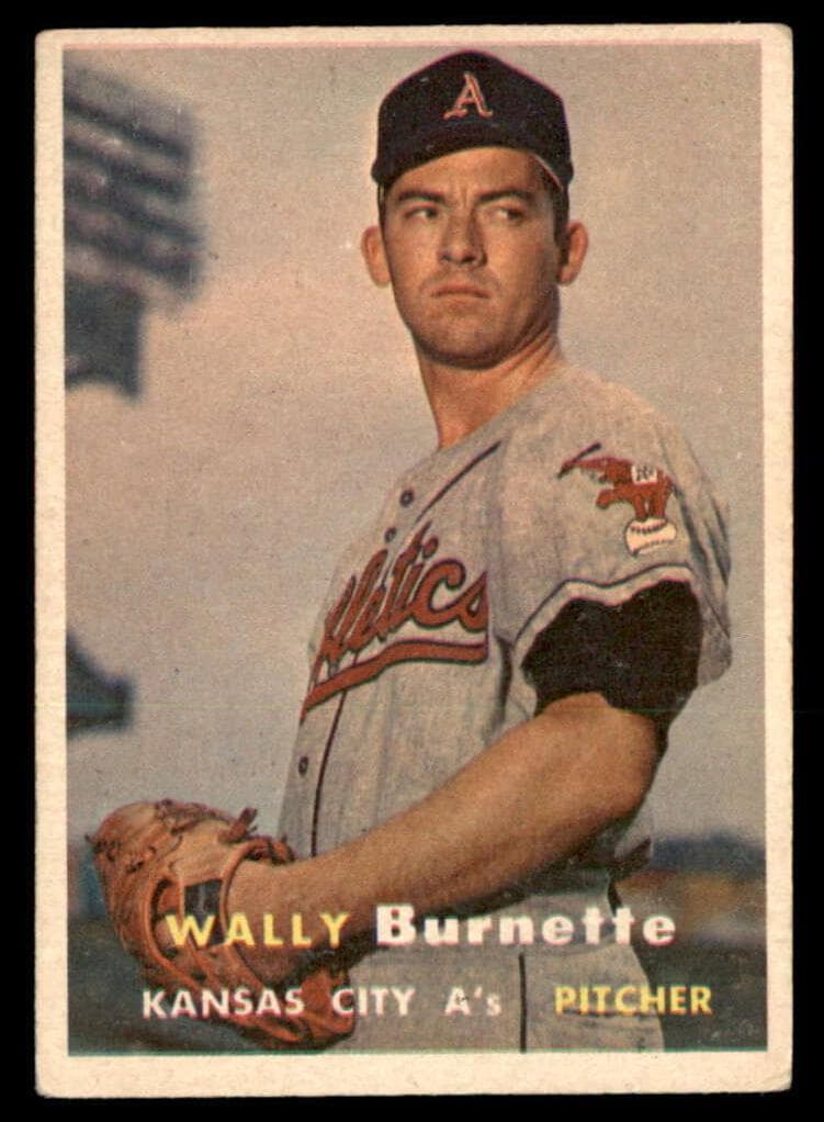 Wally Burnette 1957 topps Topps
