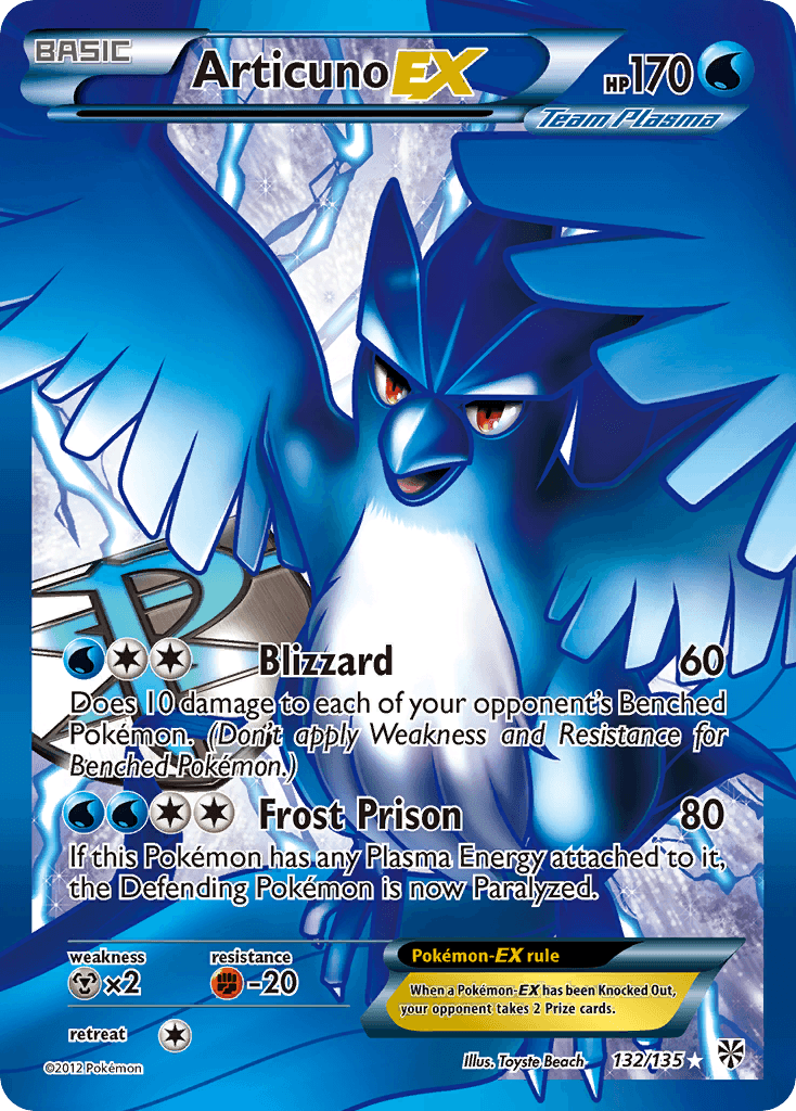 Articuno EX 2013 Pokemon