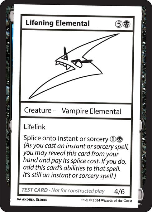 Lifening Elemental 2024 Magic: The Gathering Mystery Booster 2