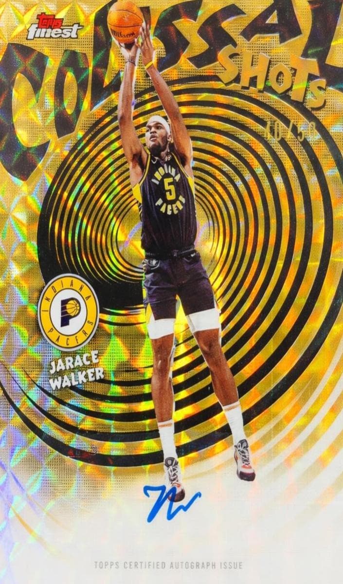 Jarace Walker 2025 topps Topps Finest