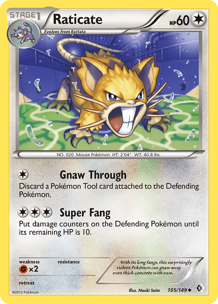 Raticate #105