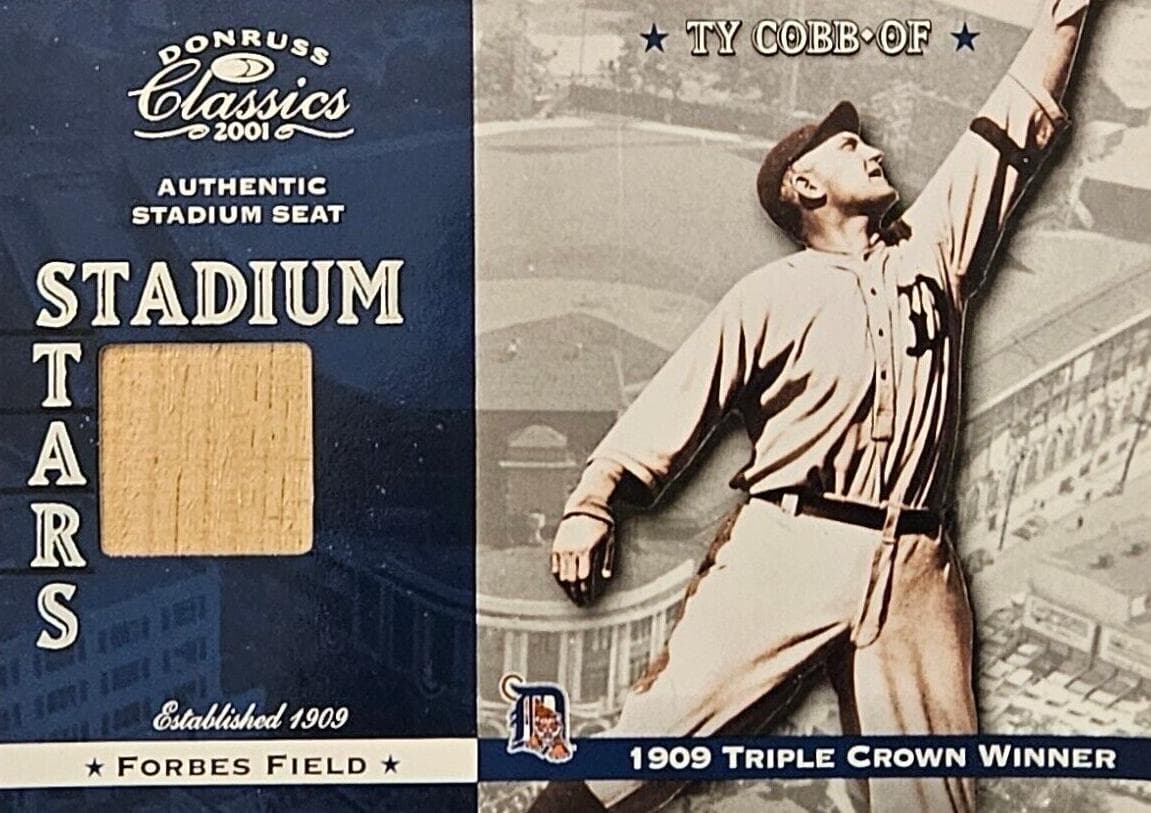 Ty Cobb 2001 panini Donruss Classics