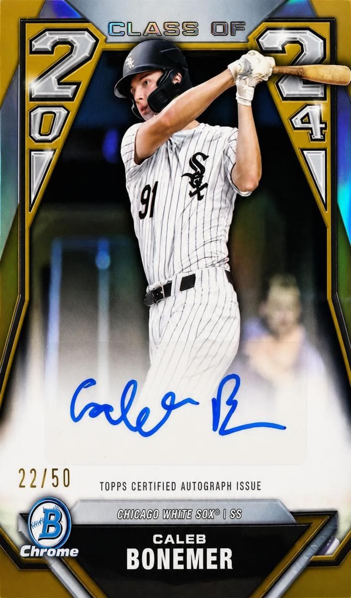 Caleb Bonemer 2024 bowman Bowman Draft