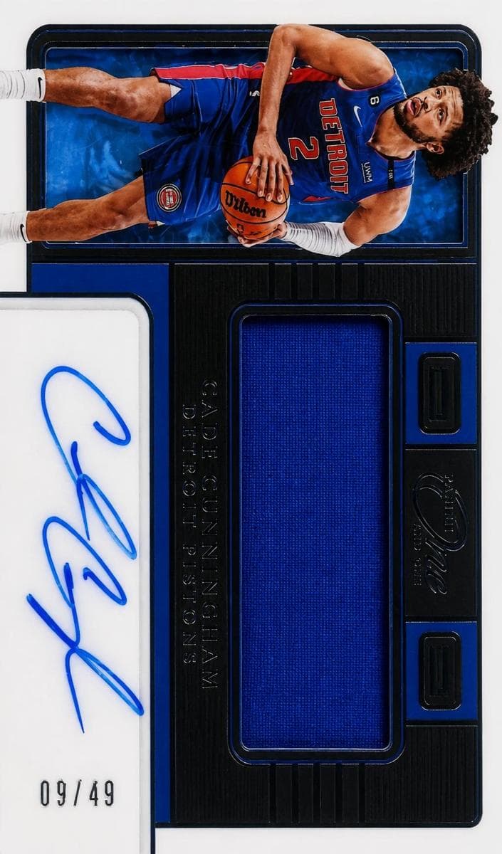 Cade Cunningham 2022 panini