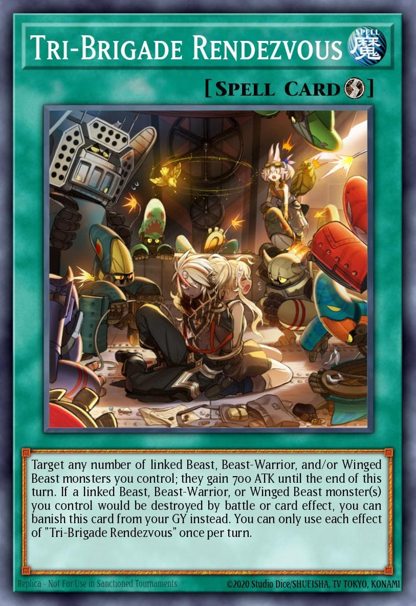 Tri-Brigade Rendezvous 2021 Yu-Gi-Oh! Blazing Vortex