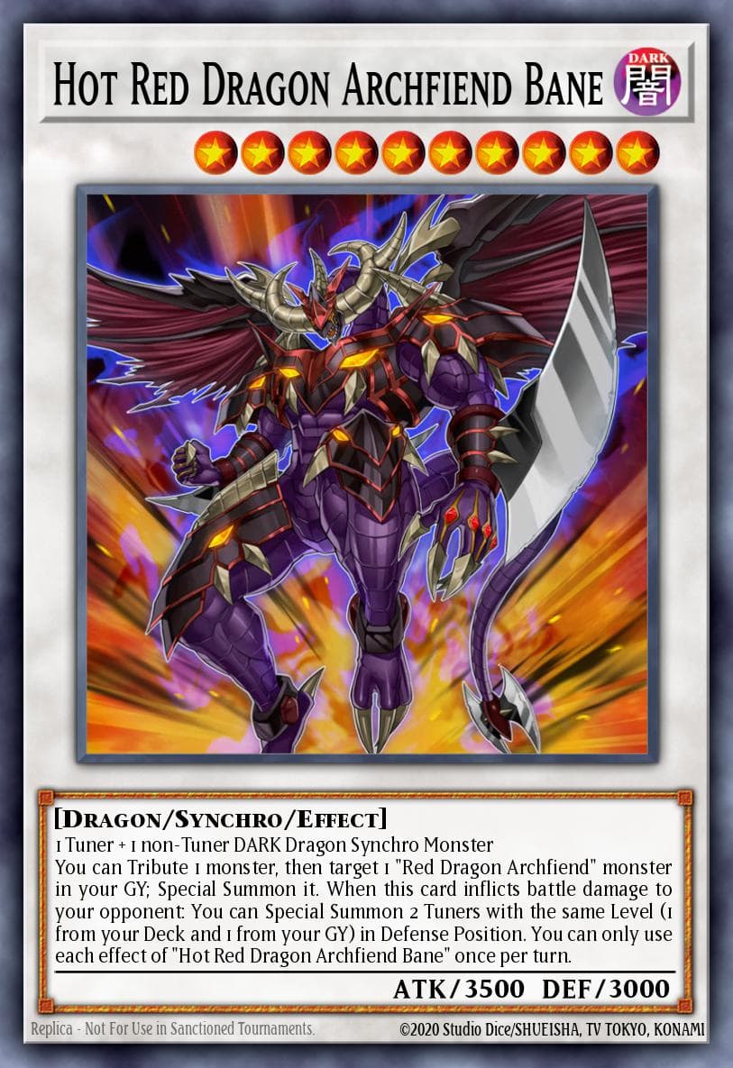 Hot Red Dragon Archfiend Bane 2023 Yu-Gi-Oh! Structure Deck: Crimson King