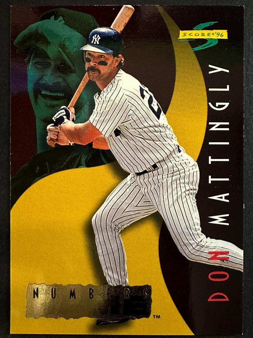 Don Mattingly 1996 panini Score