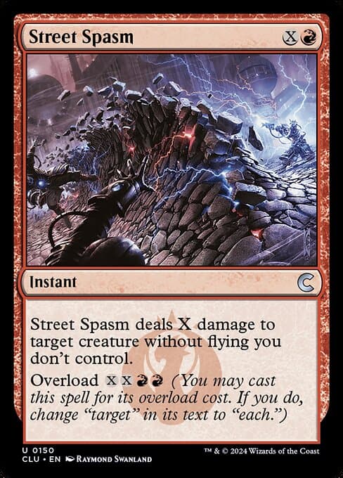 Street Spasm 2012 Magic: The Gathering Return to Ravnica
