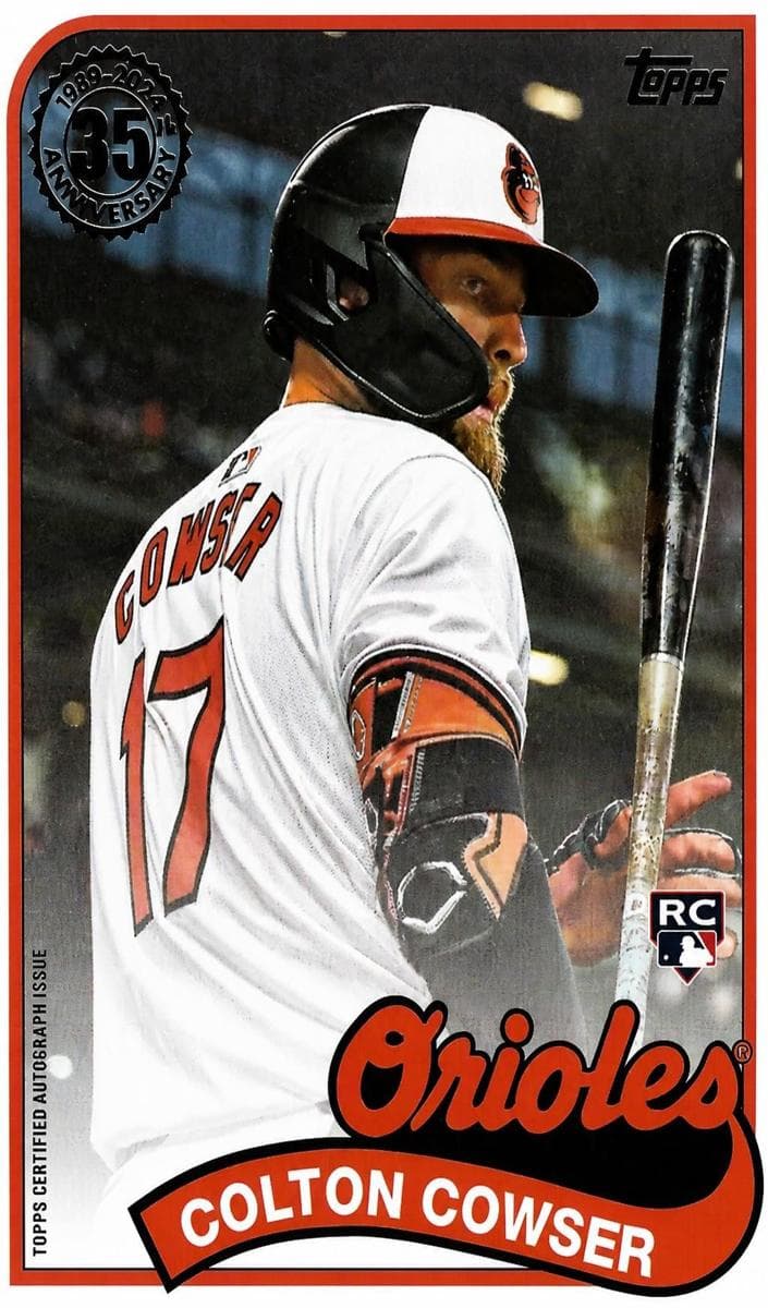 Colton Cowser 2024 topps Topps Update