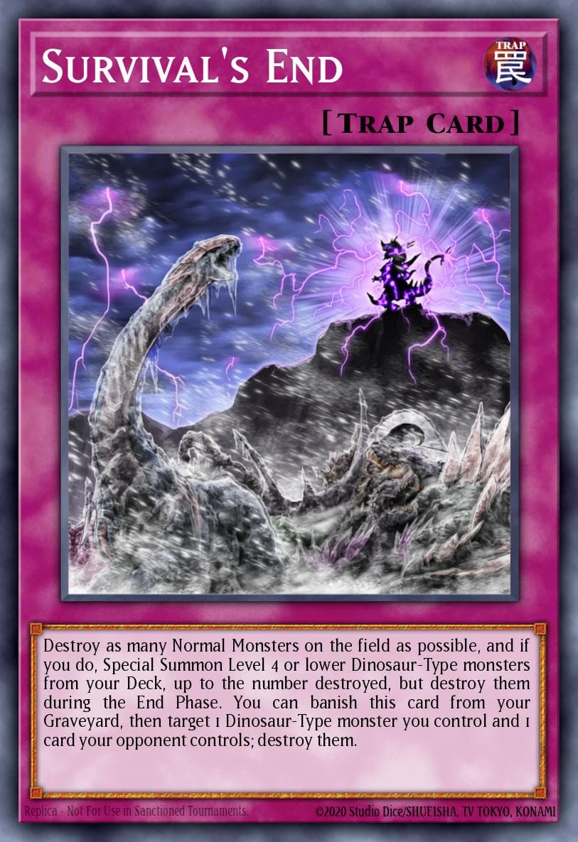 Survival's End 2017 Yu-Gi-Oh! Structure Deck: Dinosmasher's Fury