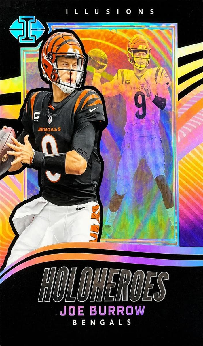 Joe Burrow 2023 panini Panini Illusions