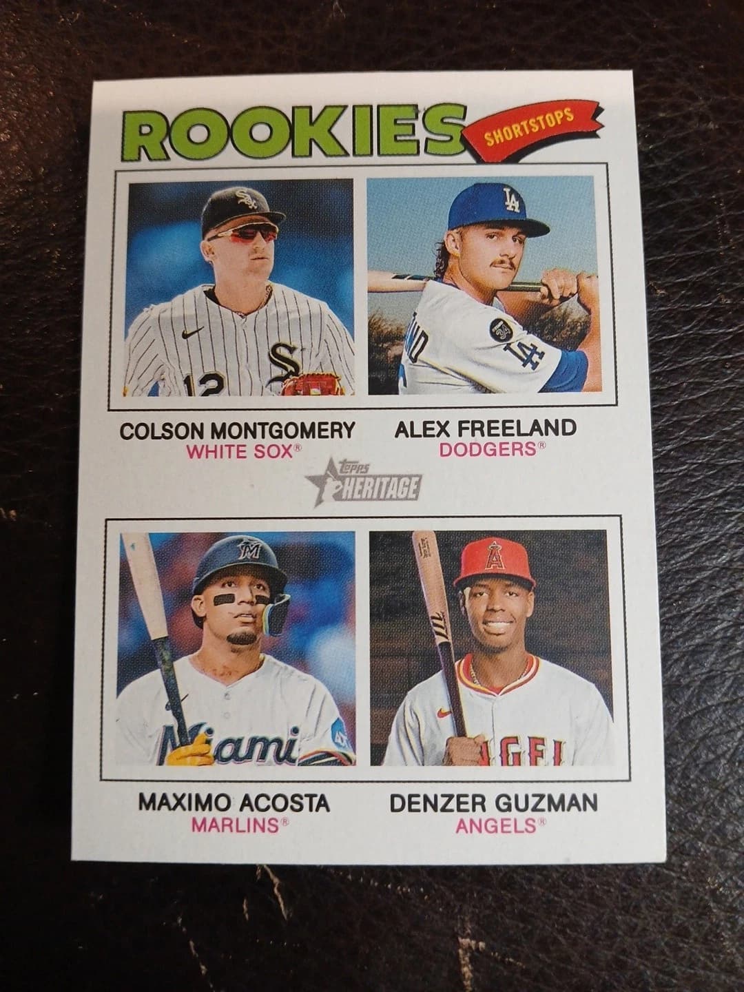Denzer Guzman/Maximo Acosta/Alex Freeland/Colson Montgomery #390