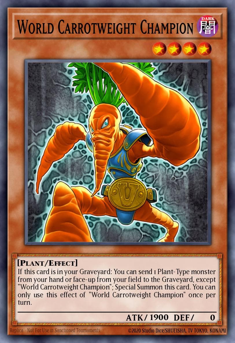 World Carrotweight Champion #MP17-EN050