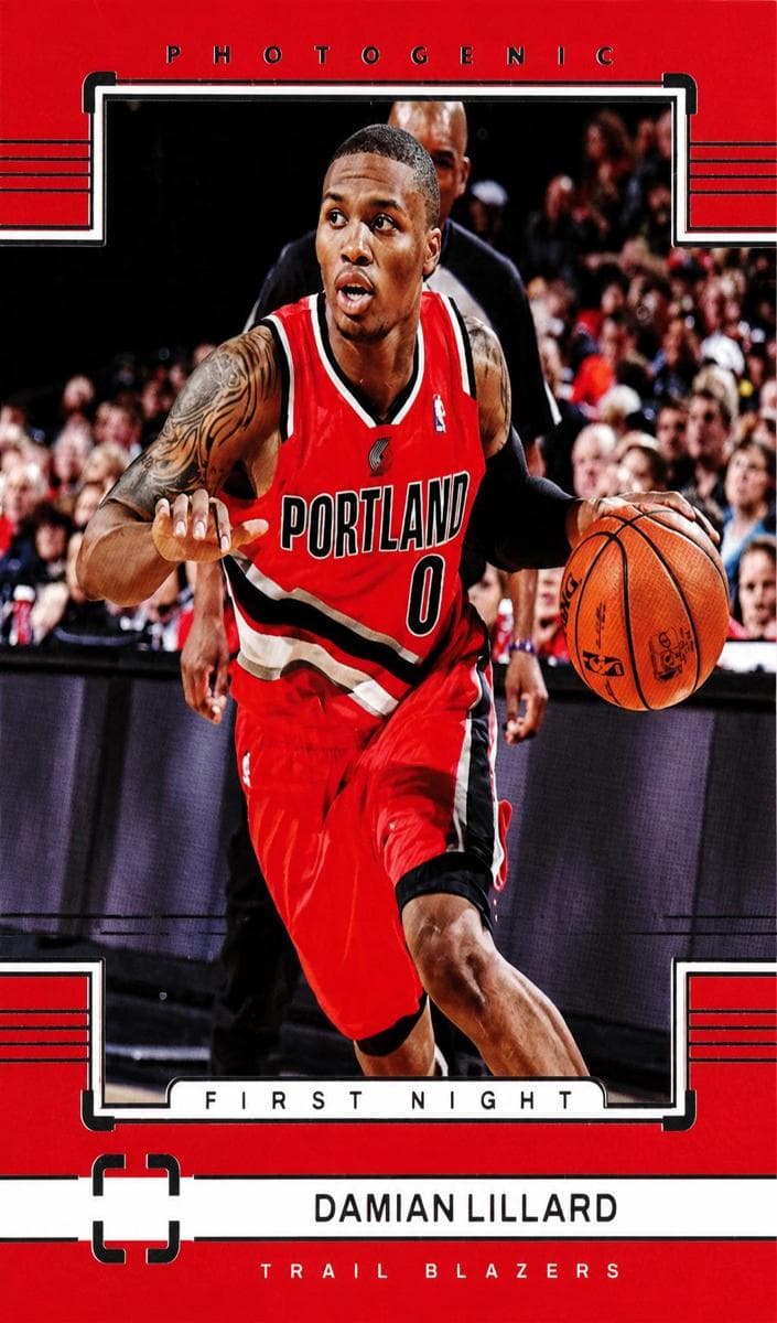 Damian Lillard 2022 panini Panini Photogenic