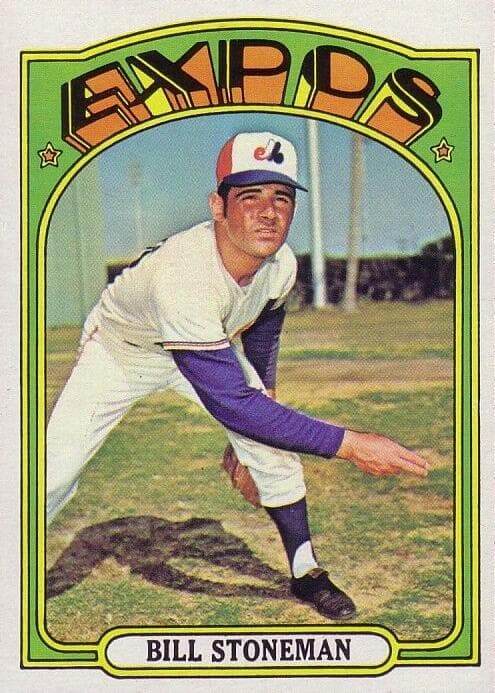 Bill Stoneman 1972 topps Topps