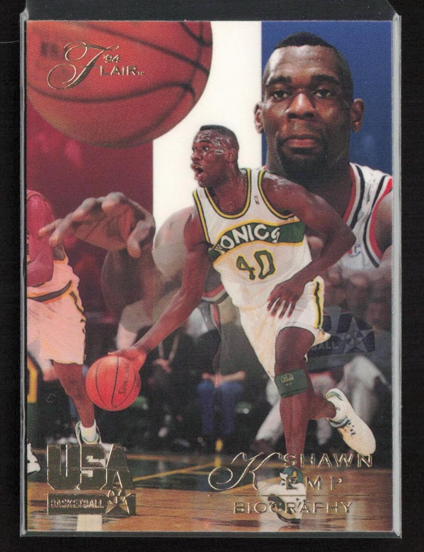 Shawn Kemp 1994 unknown Flair Team USA
