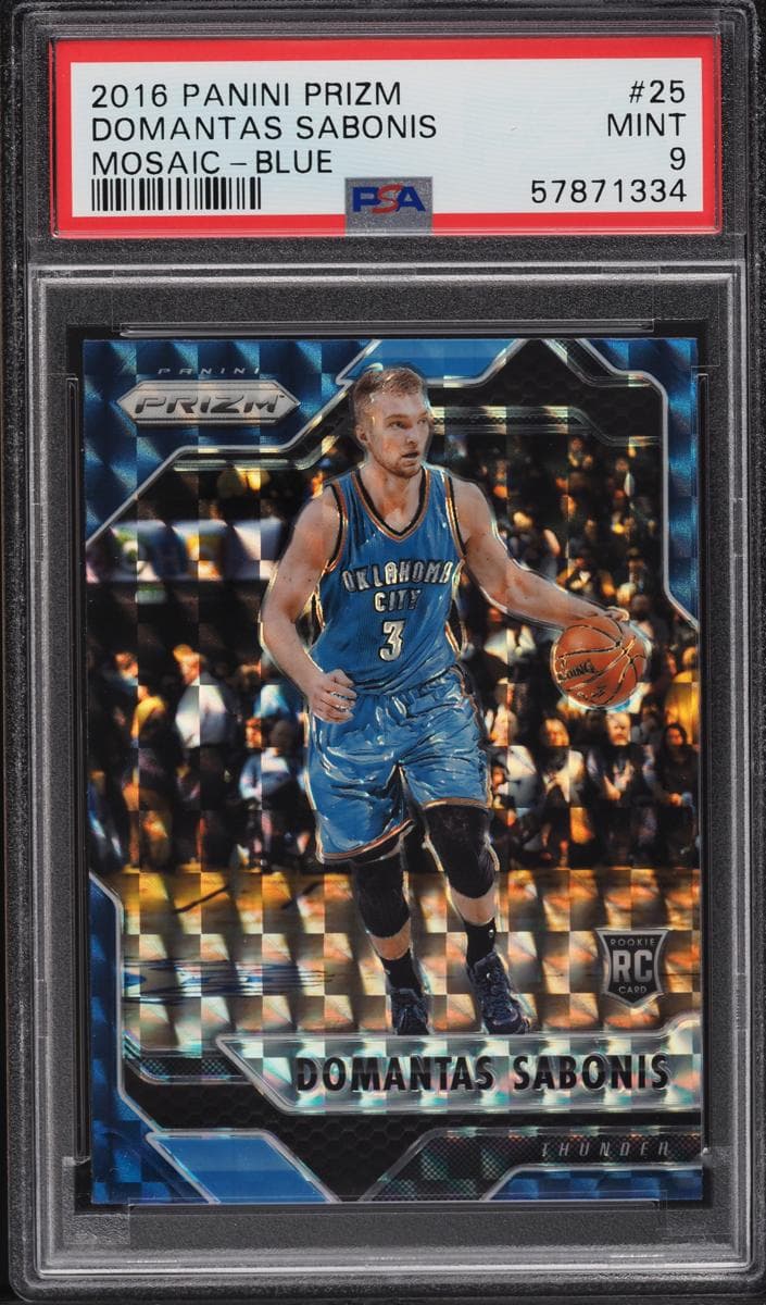 Domantas Sabonis 2016 panini