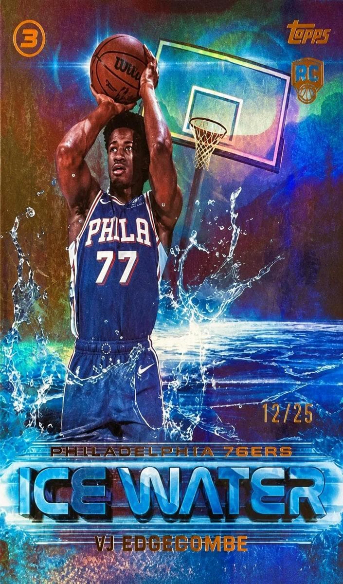 VJ Edgecombe 2025 topps Topps 3