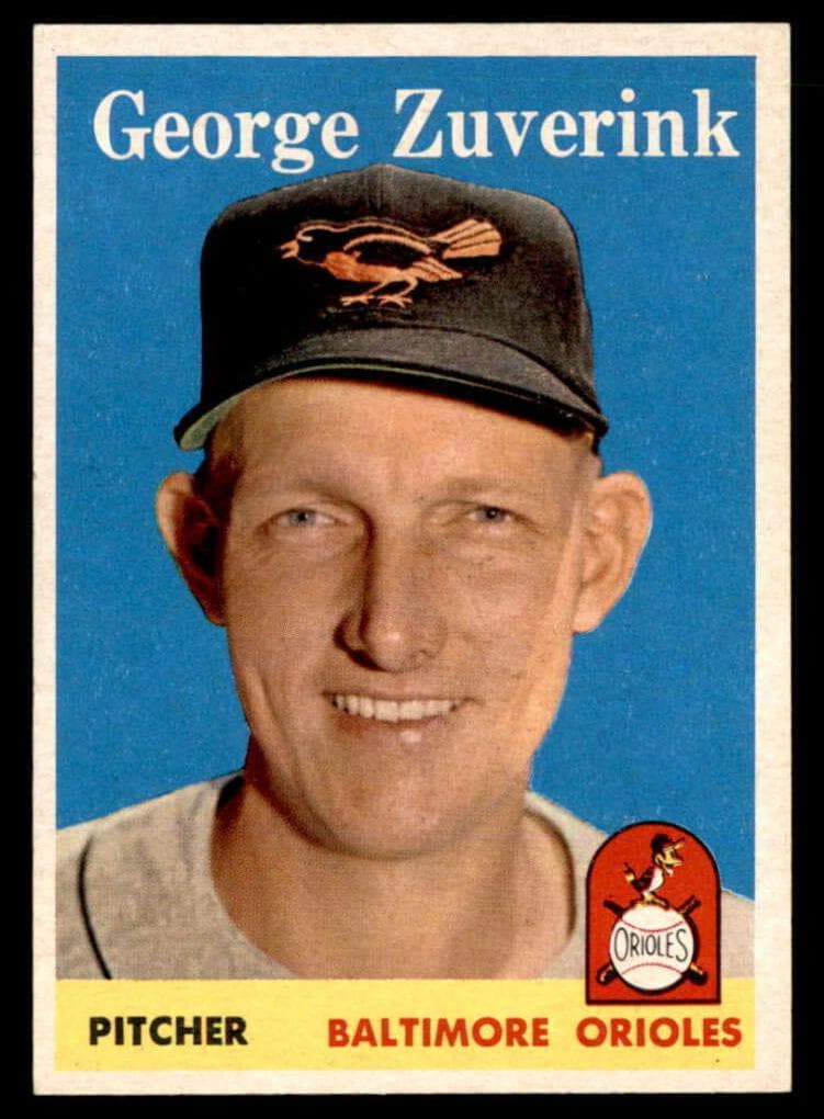George Zuverink 1958 topps Topps