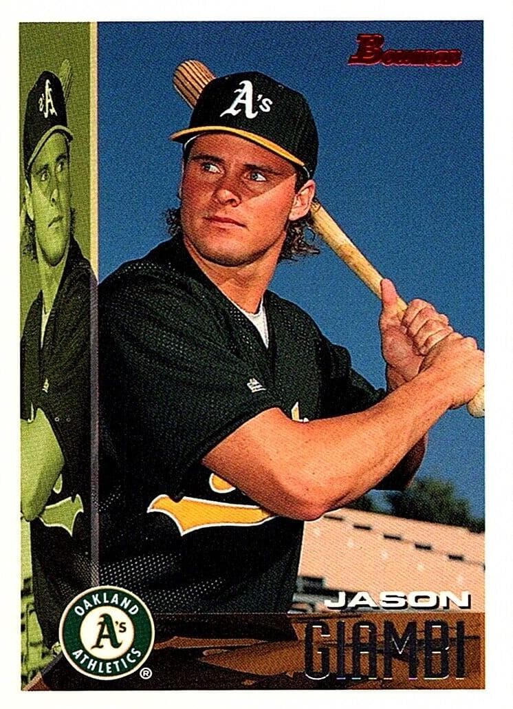 Jason Giambi 1995 bowman Bowman