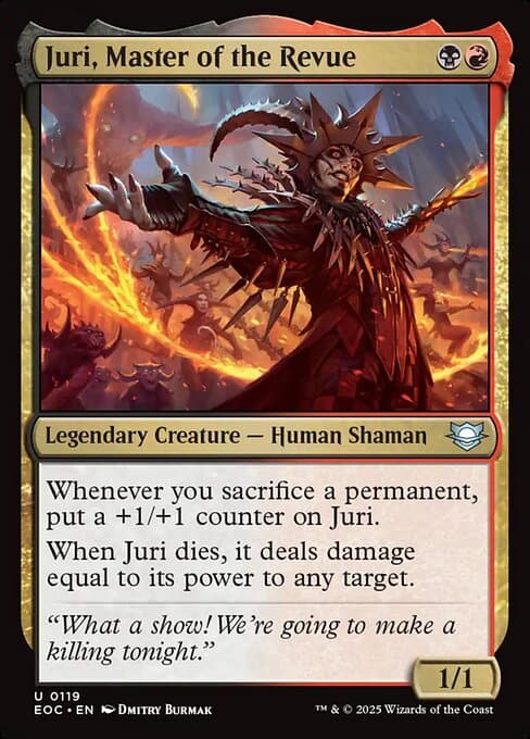 Juri, Master of the Revue 2025 Magic: The Gathering
