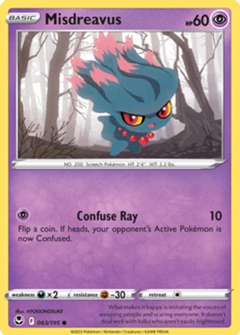 Misdreavus trading card