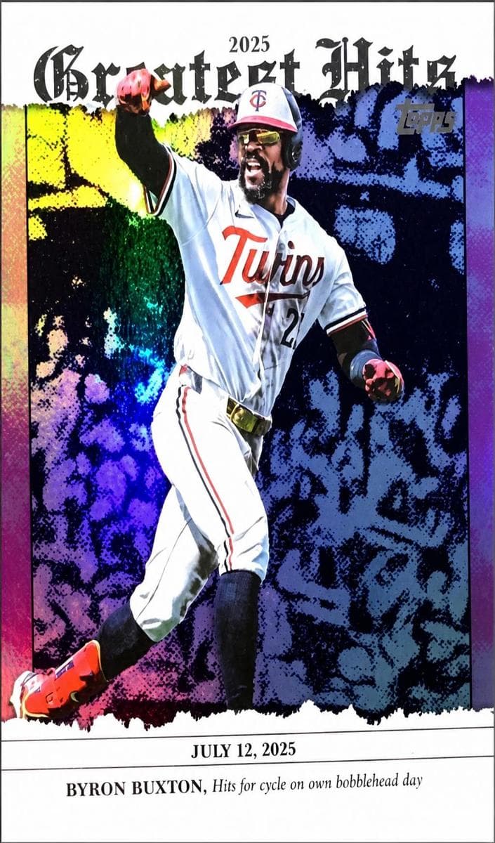 Byron Buxton 2026 topps Topps