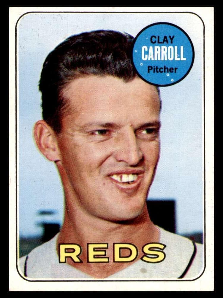 Clay Carroll 1969 topps Topps