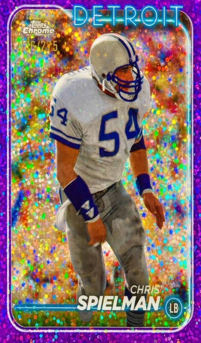 Chris Spielman 2024 topps Topps Chrome