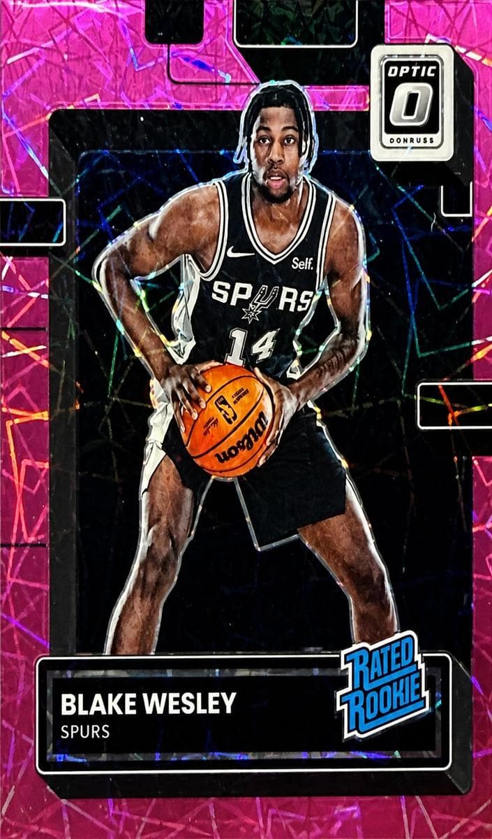 Blake Wesley trading card