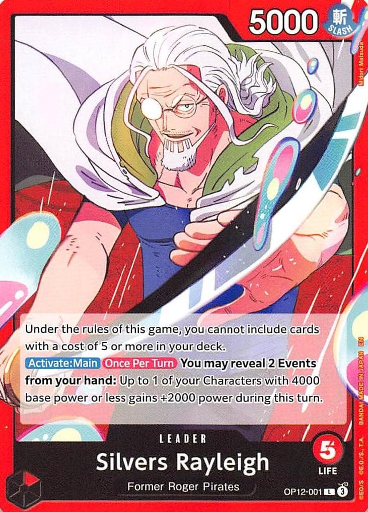 Silvers Rayleigh #OP12-001