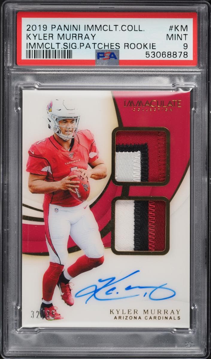 Kyler Murray 2019 panini