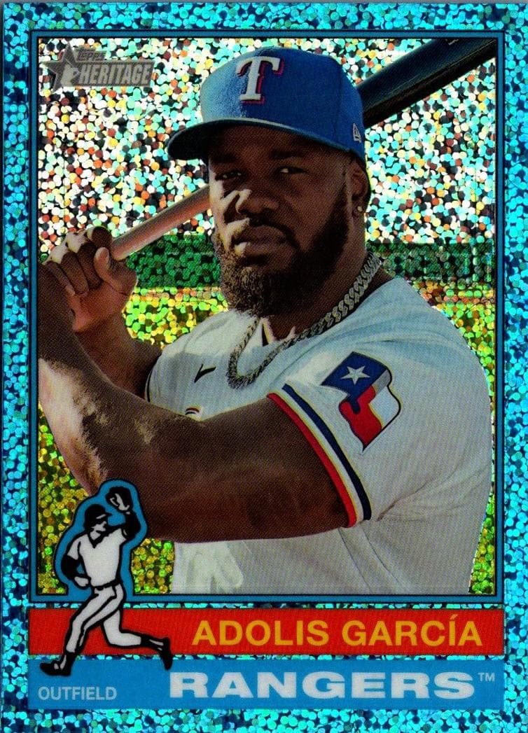 Adolis García 2025 topps Topps Heritage