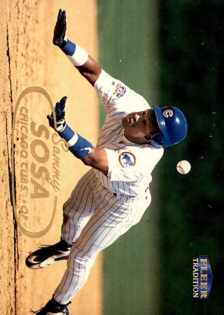 Sammy Sosa 1998 fleer Fleer Tradition