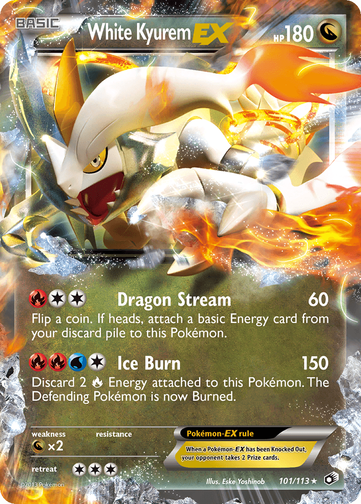 White Kyurem EX #101