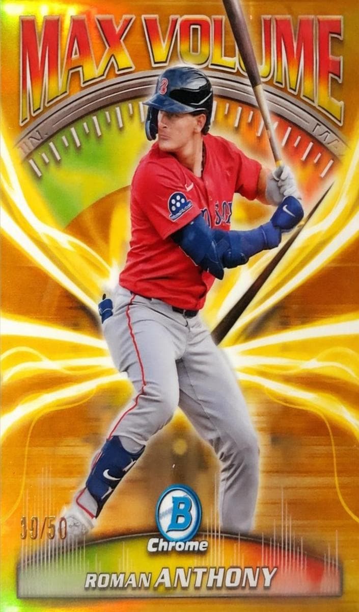 Roman Anthony 2025 bowman Bowman Chrome