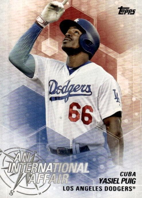 Yasiel Puig 2018 topps Topps Update