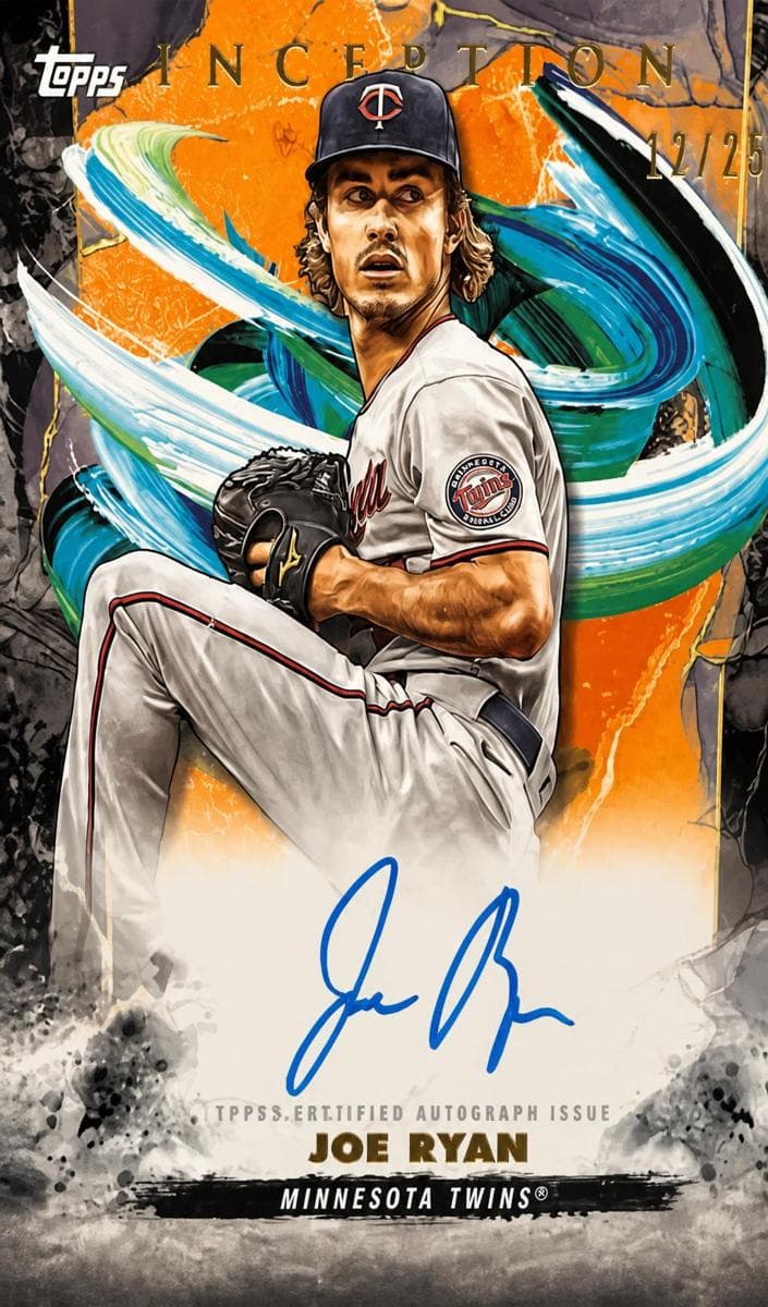 Joe Ryan 2023 topps