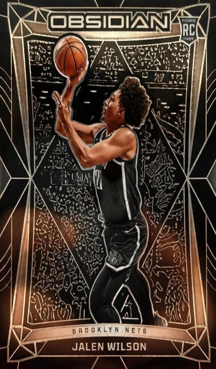 Jalen Wilson 2023 panini Panini Obsidian