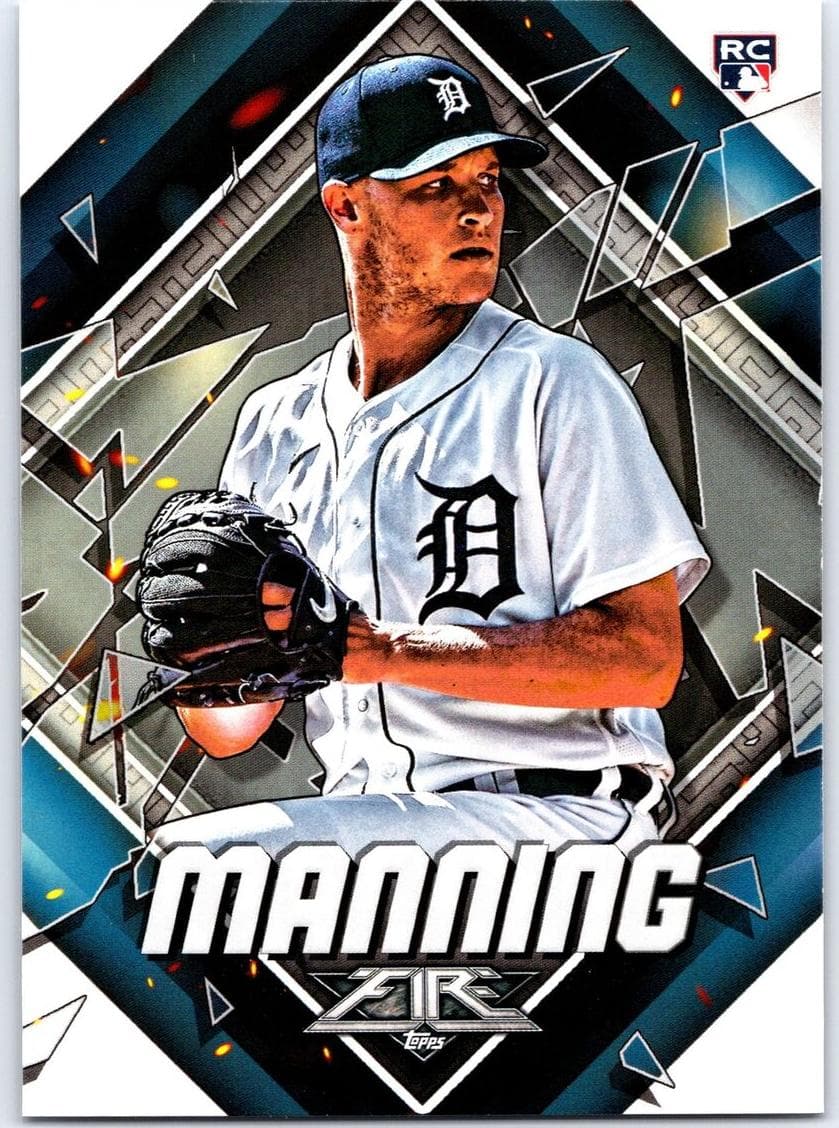 Matt Manning 2022 topps Topps Fire
